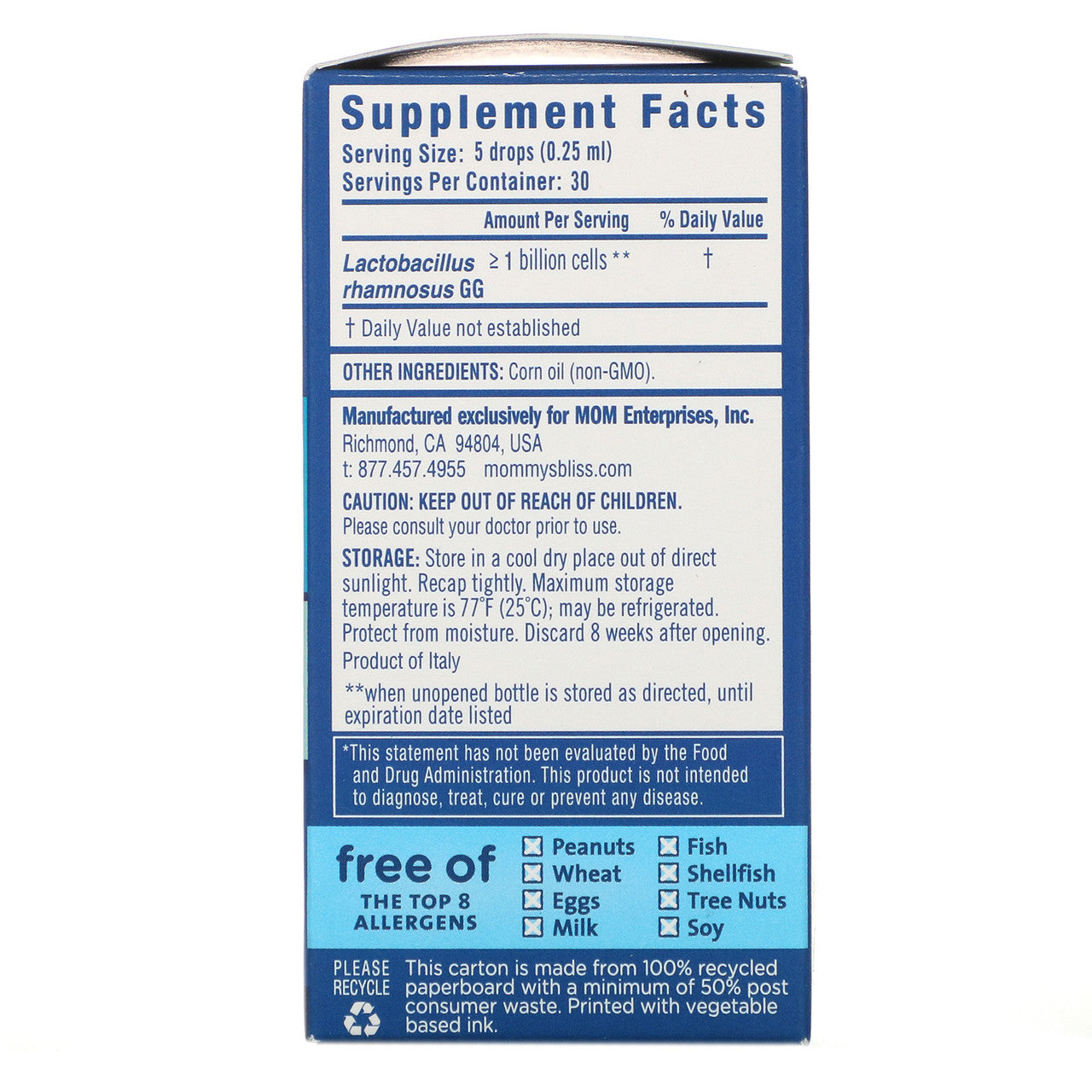 BLISS BABY PROBIOTIC DRP ( 1 X 0.34 OZ )-1