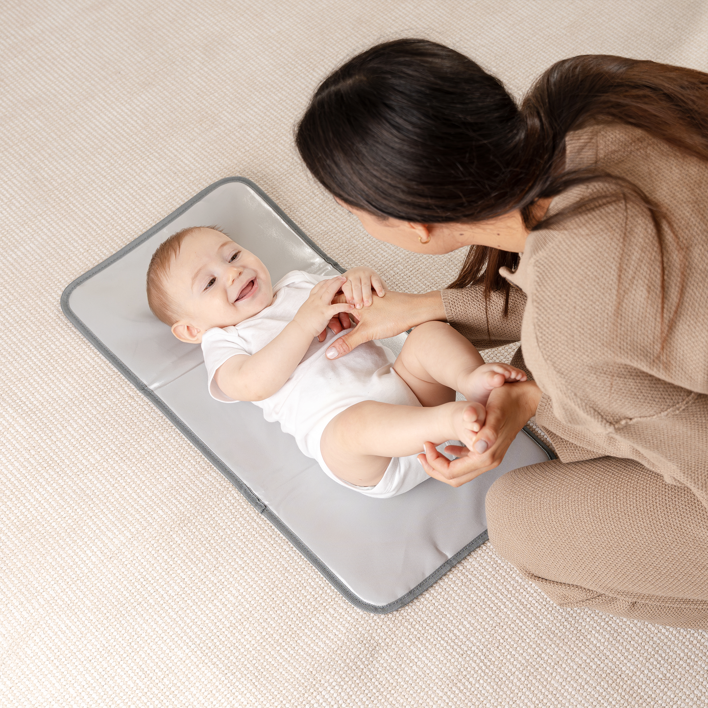 Compact Changing Pad by Comfy Cubs - Earth Green
