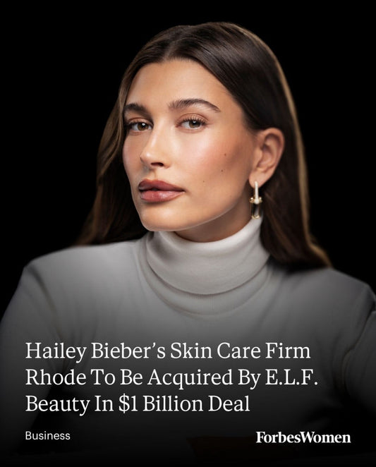 What Hailey Bieber’s Billion-Dollar Skincare Deal Means for Moms With Brands