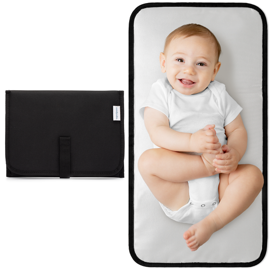 Compact Changing Pad by Comfy Cubs - Solid Black