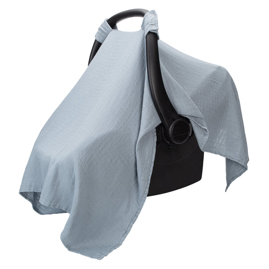 Baby Car Seat Cover by Comfy Cubs - Pacific Blue