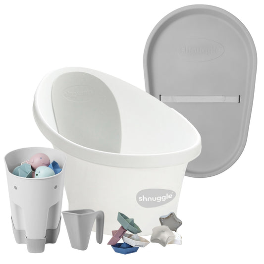 Shnuggle Bath & Change Bundle: 6-Piece Set