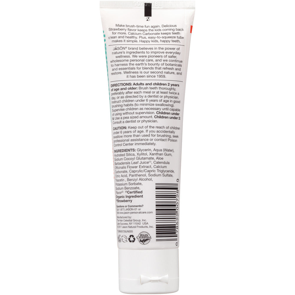 Jason's Strawberry Kids Only Toothpaste (1x4.2 Oz)-1